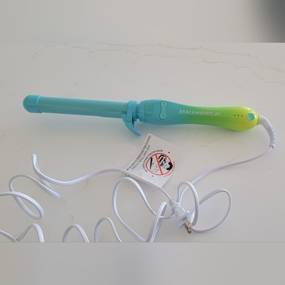 Beachwaver B1 neon ocean ombre